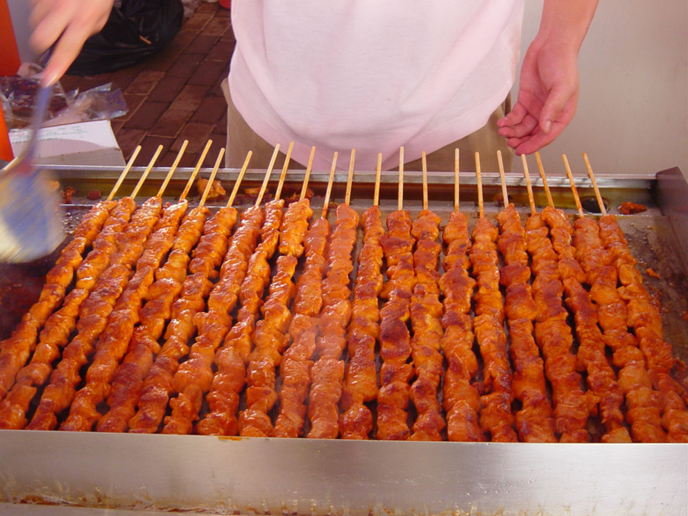 火爆沙滩串，诱人吧